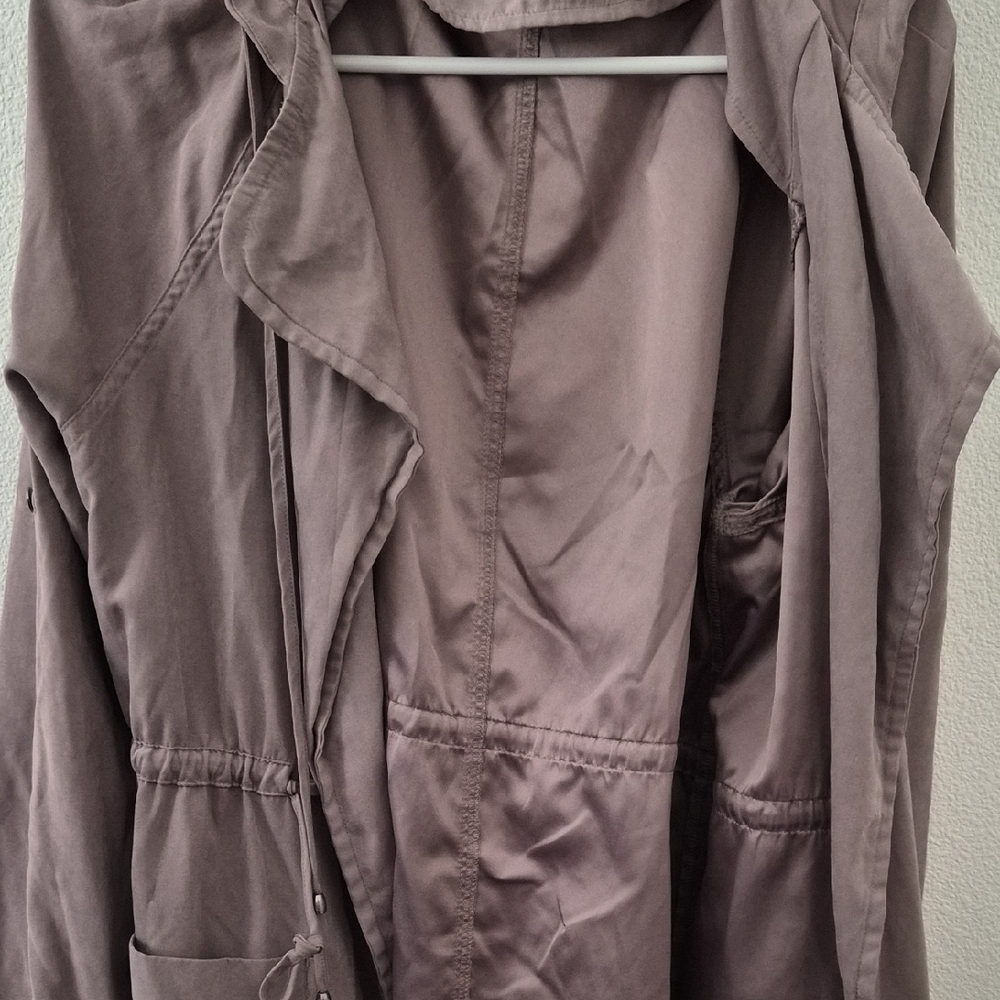Hooded Utility Jacket - Tan - Picture 3 of 7